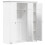 Berkfield Wardrobe BODO White 151.5x52x176.5 cm Solid Wood Pine 4