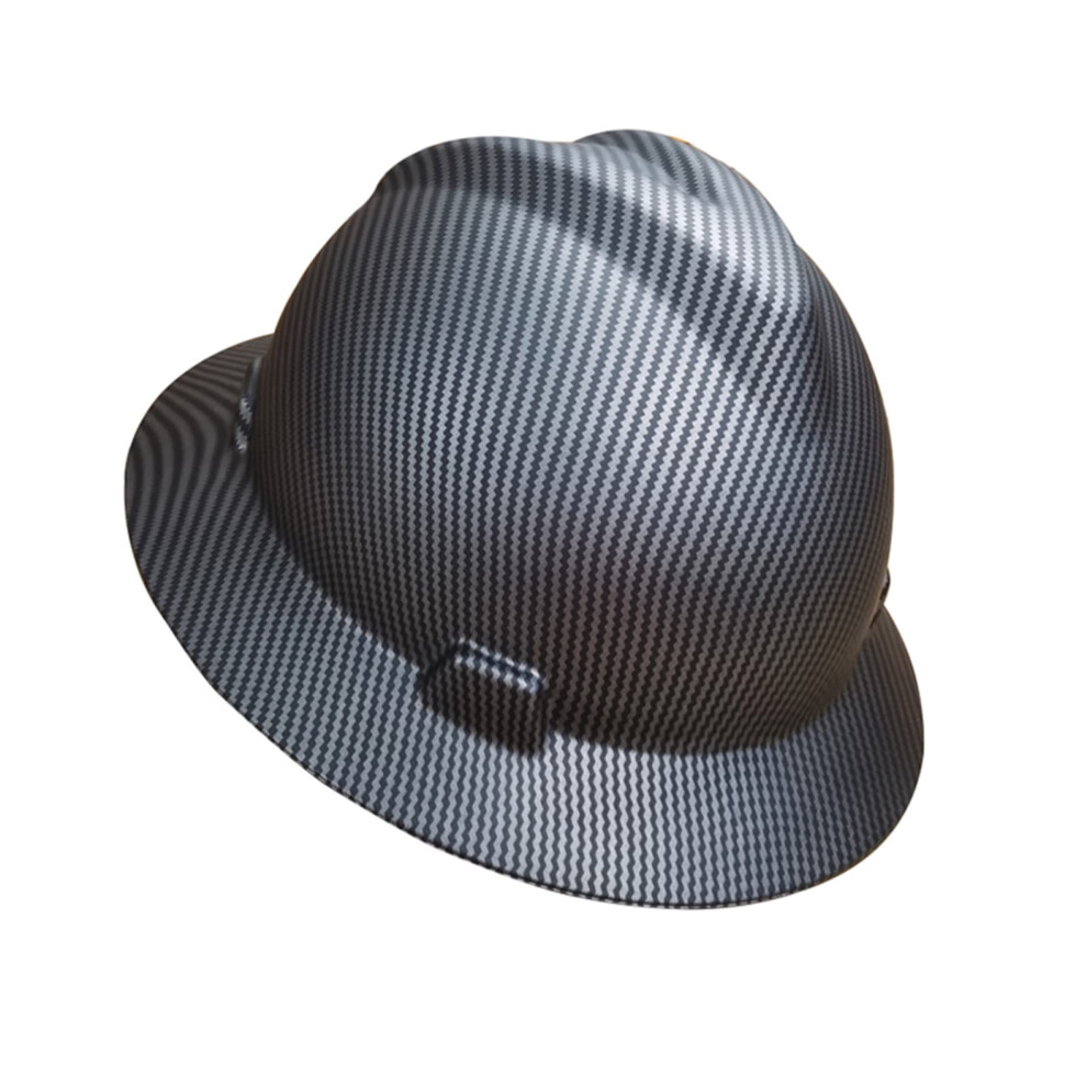 Full Brim Safety Helmet With Chin Strap, Adjustable Hdpe Hard Hat For Construction Workers 9045646595528
