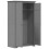 Berkfield Wardrobe BODO Grey 101x52x176.5 cm Solid Wood Pine 4