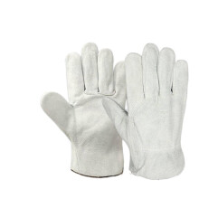 Leather Welding Gloves Heat Resistant Protection for Construction Work Cold Weather WearResistant Design