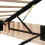Berkfield Ottoman Bed Frame Natural 80 x 200 cm Solid Pine Wood 7