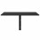 Berkfield Folding Wall Table Black 100x60x56 cm Engineered Wood 4
