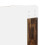 Berkfield Bed Frame Smoked Oak 150 x 200 cm Solid Pine Wood 7