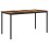 Berkfield Standing Bar Table Engineered Wood 2