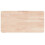 Berkfield Bathroom Countertop 80x40x2.5 cm Untreated Solid Wood 2