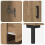 Berkfield Highboard with Drawer 2 pcs Artisan Oak Engineered Wood 7