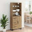 Berkfield Highboard with Drawer 2 pcs Artisan Oak Engineered Wood 4