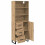 Berkfield Highboard with Drawer 2 pcs Artisan Oak Engineered Wood 5