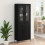 Berkfield Highboard 2 pcs Black Oak Engineered Wood 4