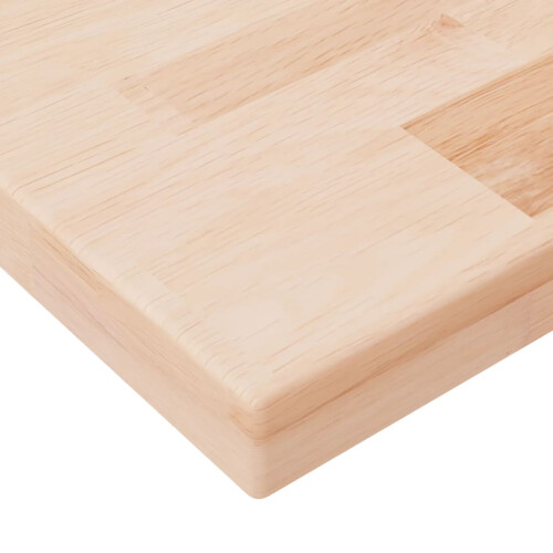 Berkfield Shelf Board 100x20x2.5 cm Untreated Solid Wood Oak 2