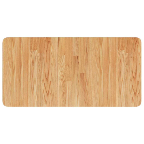 Berkfield Bathroom Countertop Light Brown 80x40x2.5cm Treated Solid Wood 1