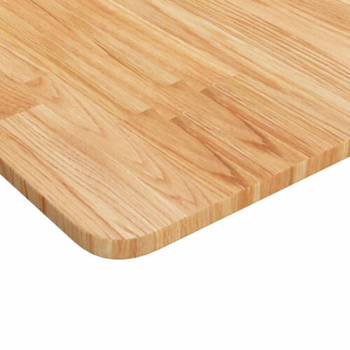 Berkfield Bathroom Countertop Light Brown 100x60x1.5cm Treated Solid Wood 2