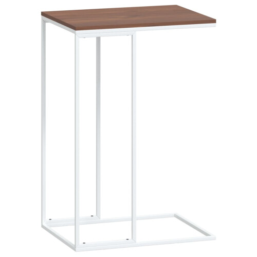 Berkfield Side Table White 40x30x59 cm Engineered Wood 1