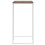 Berkfield Side Table White 40x30x59 cm Engineered Wood 4