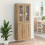 Berkfield Highboard 2 pcs Artisan Oak Engineered Wood 4
