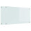 Berkfield Kitchen Backsplash 2 pcs White 90 x 50 cm Tempered Glass 2