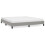 Berkfield Bed Frame without Mattress Light Grey Super King Fabric 2
