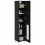 Berkfield Highboard 2 pcs Black Oak Engineered Wood 3
