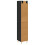 Berkfield Highboard 2 pcs Black Oak Engineered Wood 6