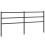 Berkfield Metal Replace Headboard Black 193 cm 2