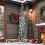 Berkfield Slim Artificial Half Christmas Tree with Flocked Snow 210 cm 2