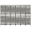 Berkfield Room Divider 6 Panels Grey Poly Rattan 5