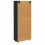 Berkfield Highboard 2 pcs Black Oak Engineered Wood 6