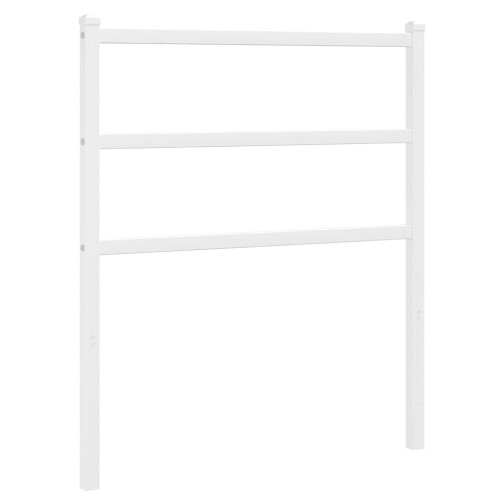 Berkfield Metal Replace Headboard White 75 cm 1