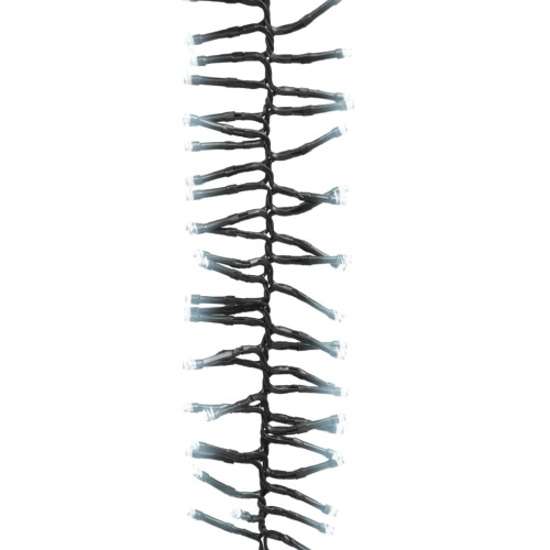 Berkfield LED Cluster String with 400 LEDs Cold White PVC 2