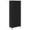 Berkfield Highboard with Drawer 2 pcs Black Oak Engineered Wood 2