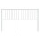 Berkfield Metal Replace Headboard White 160 cm 3