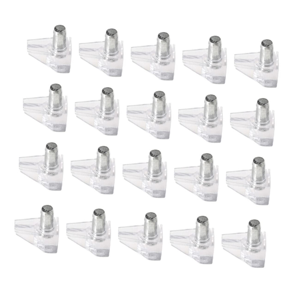 120Pcs Shelf Support Brackets And Cabinet Shelf Pegs For Bookcases Furniture Easy PushâIn Installation 9351714804189