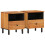 Berkfield Bedside Cabinets 2 pcs 40x33x46 cm Solid Wood Acacia 2