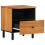 Berkfield Bedside Cabinets 2 pcs 40x33x46 cm Solid Wood Acacia 4
