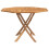 Berkfield Folding Garden Table 110x110x75 cm Solid Wood Teak 4