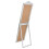 Berkfield Free-Standing Mirror Silver 50x200 cm 4