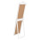 Berkfield Free-Standing Mirror White 40x160 cm 4