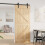 Berkfield Door NARVIK Natural 90 x 210 cm Solid Pine Wood 3