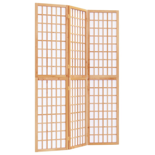 Berkfield Folding 3-Panel Room Divider Japanese Style 120x170 cm 1