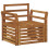 Berkfield Outdoor Sofa Solid Acacia Wood Natural 2