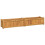 Berkfield Raised Bed 150x30x25 cm Solid Wood Teak 2