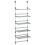 Berkfield 5-Tier Hanging Laundry Drying Rack Aluminium 2