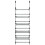 Berkfield 5-Tier Hanging Laundry Drying Rack Aluminium 3