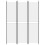 Berkfield 3-Panel Room Divider White 150x200 cm Fabric 3