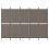 Berkfield 5-Panel Room Divider Anthracite 250x180 cm Fabric 3