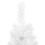 Berkfield Slim Artificial Half Christmas Tree with Stand White 150 cm 5