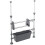 Berkfield Adjustable Kitchen Organiser Aluminium 2