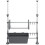 Berkfield Adjustable Kitchen Organiser Aluminium 3