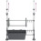 Berkfield Adjustable Kitchen Organiser Aluminium 5