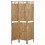 Berkfield 3-Panel Room Divider Bamboo 120x180 cm 3